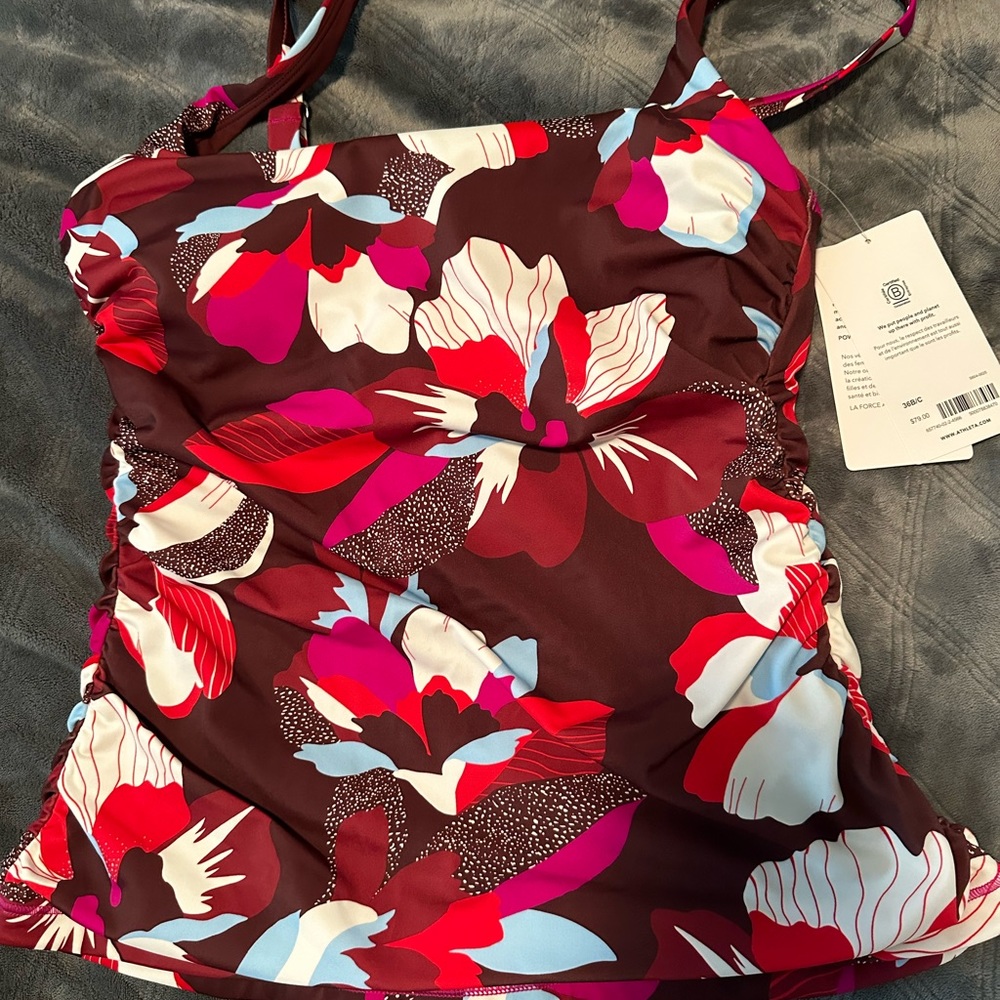 Athlete swim tankini top